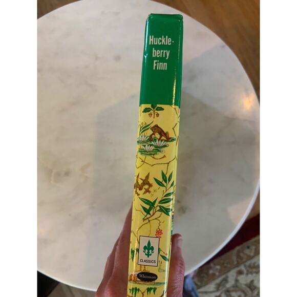 Huckleberry Finn 1939 Mark Twain Whitman Puishing Modern Abridged Edition - Picture 2 of 6